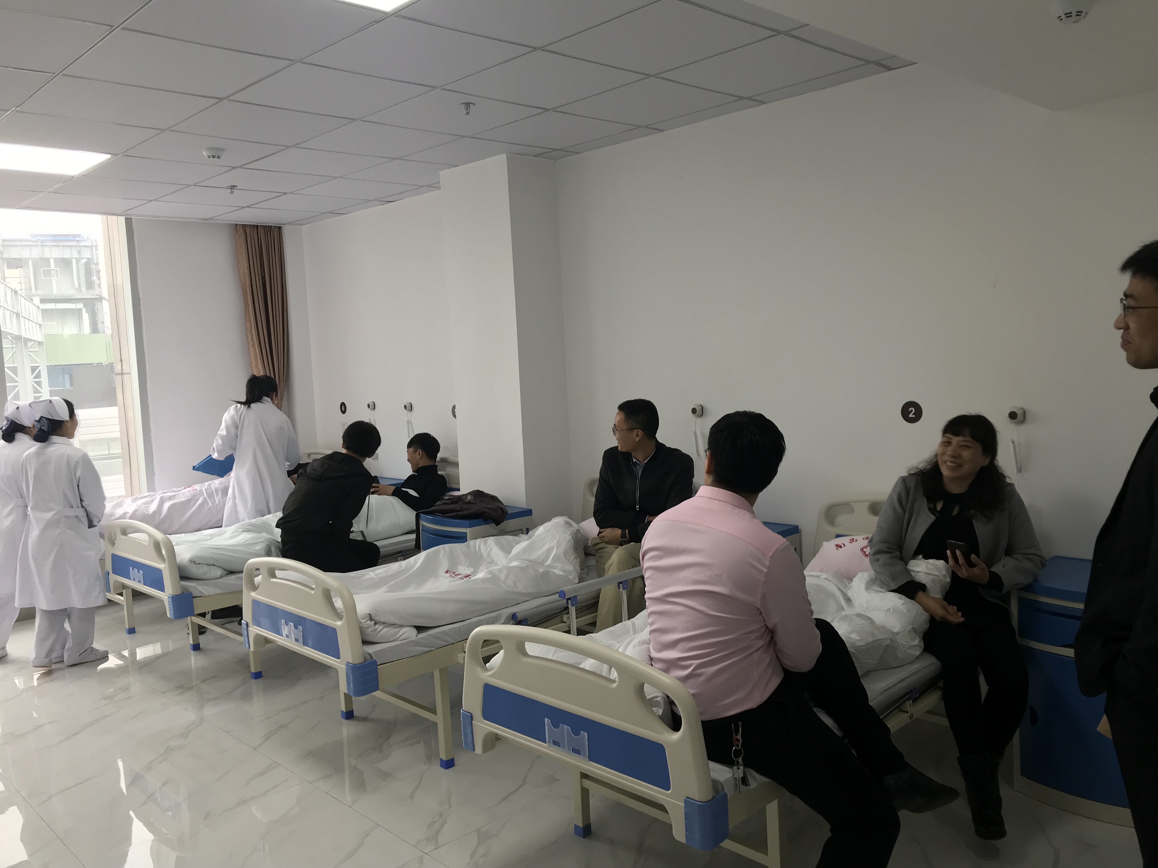九江白癜風醫院候診區